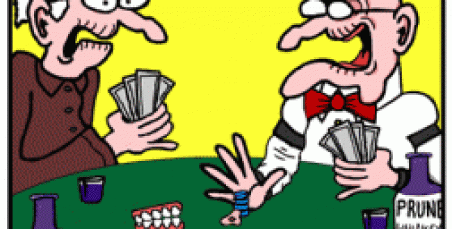 Old people playing poker 252x300