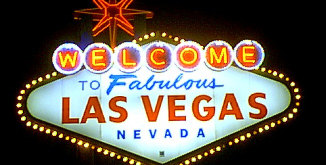 lasvegas sign night