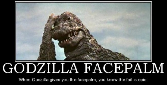 Godzilla Facepalm 430x260