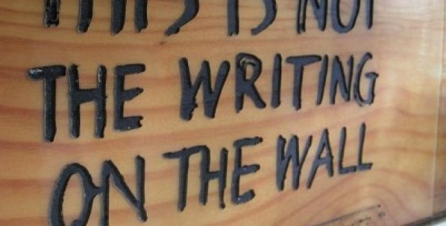 Writing on the Wall 401x300