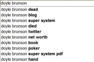 doyle brunson